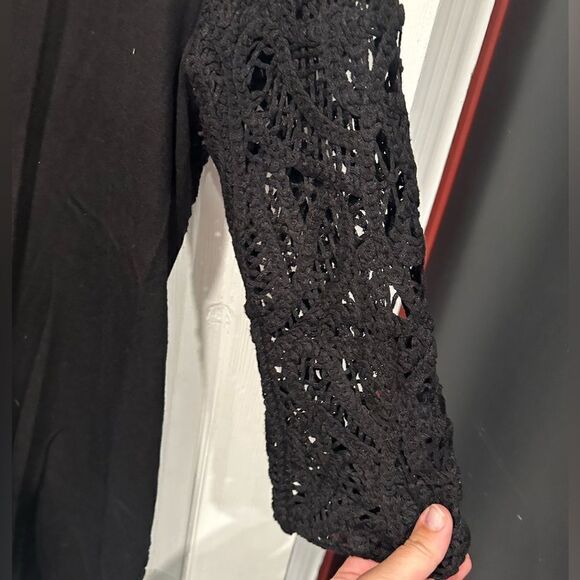 INC EUC Crochet and Tan Dress - Picture 4 of 4